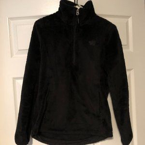 XS Black North Face Osito 1/4-Zip Fleece Pullover